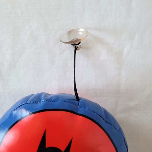 Vintage 1997 Batman & Robin Carnival Capers Plush Pillow w/ Suction Cup - Picture 2 of 9